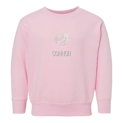 Toddler Chad & Jake Georgia Tech Yellow Jackets Mascot Personalized Pullover Sweatshirt