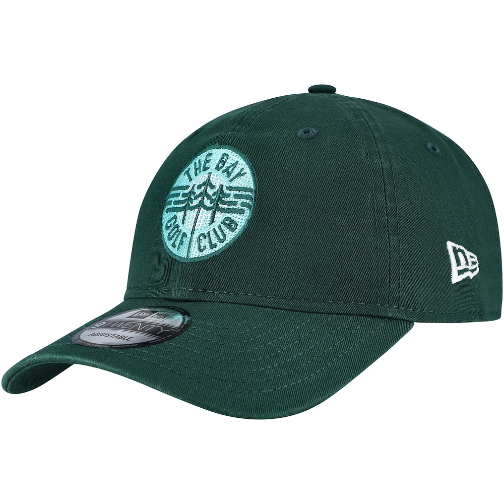 Men's New Era Hunter Green The Bay Golf Club TGL Team 9TWENTY Adjustable Hat