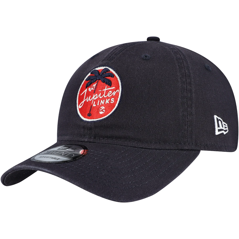 Men's New Era Navy Jupiter Links Golf Club TGL Team 9TWENTY Adjustable Hat