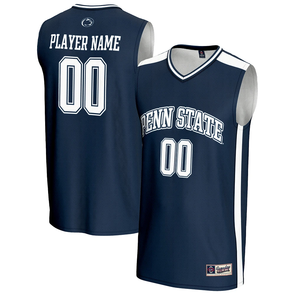 Youth GameDay Greats Navy Penn State Nittany Lions NIL Pick-A-Player Lightweight Men's Basketball Jersey