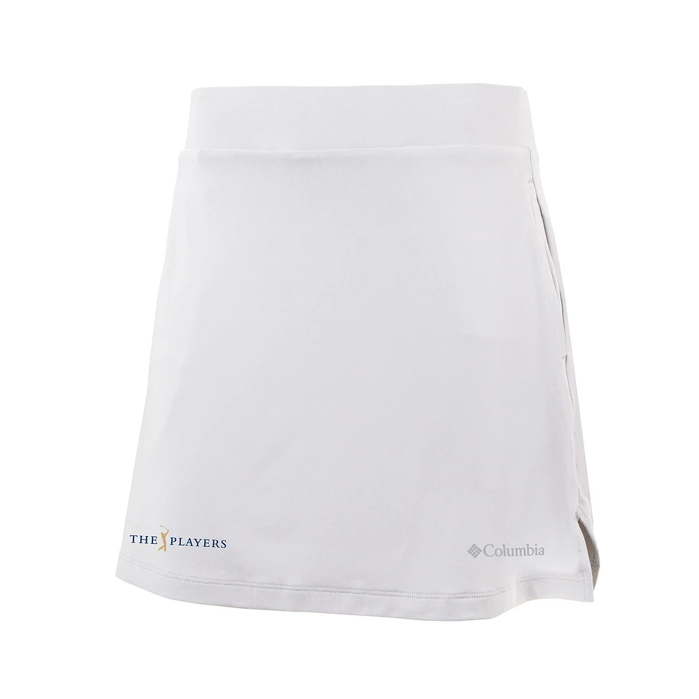 Women's Columbia White THE PLAYERS Omni-Wick Best One Yet Skort