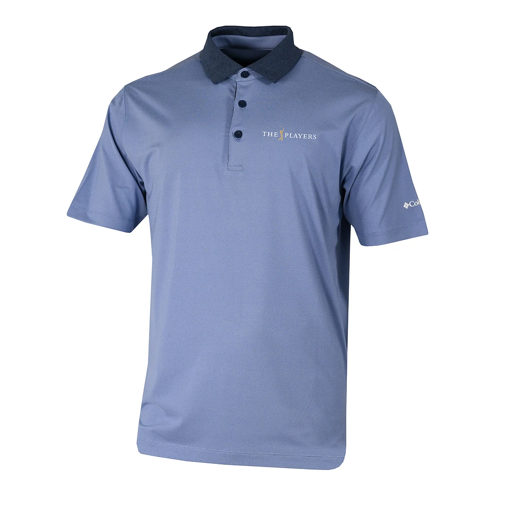 Men's Columbia Blue THE PLAYERS Settle Polo