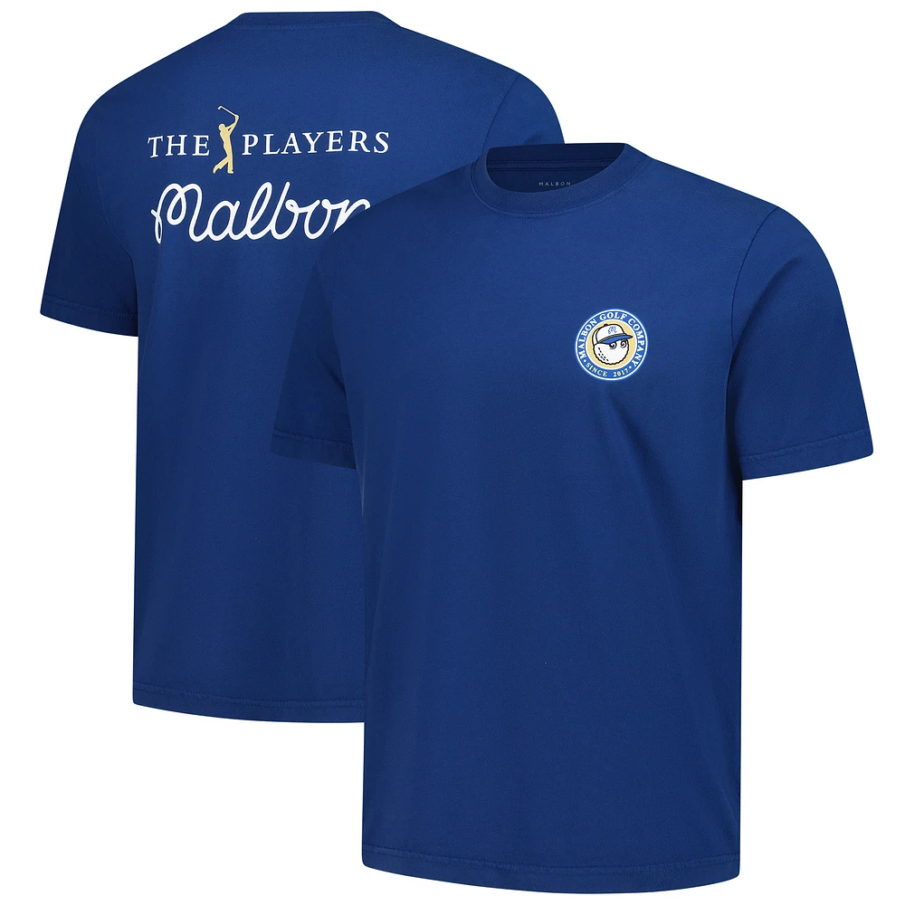 Men's Malbon Golf Navy THE PLAYERS T-Shirt