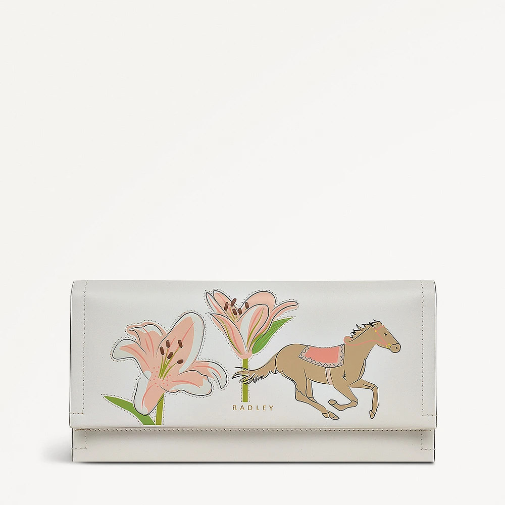 Radley London Kentucky Derby Large Flapover Wallet