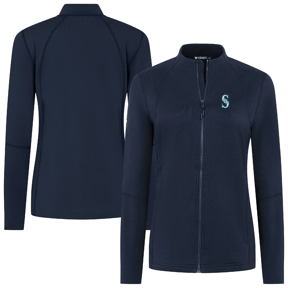 Women's Levelwear Navy Seattle Mariners Mesa Insignia 2.0 Full-Zip Jacket