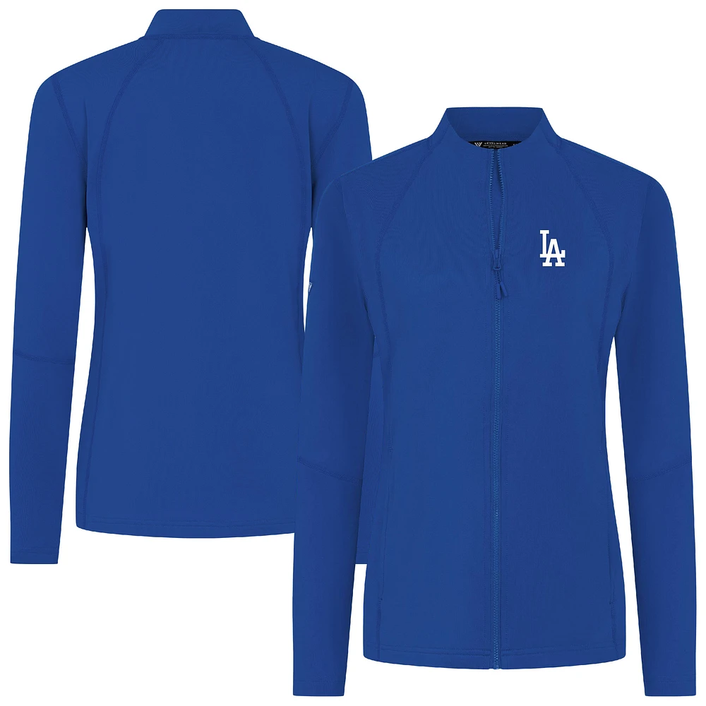 Women's Levelwear Royal Los Angeles Dodgers Mesa Insignia 2.0 Full-Zip Jacket