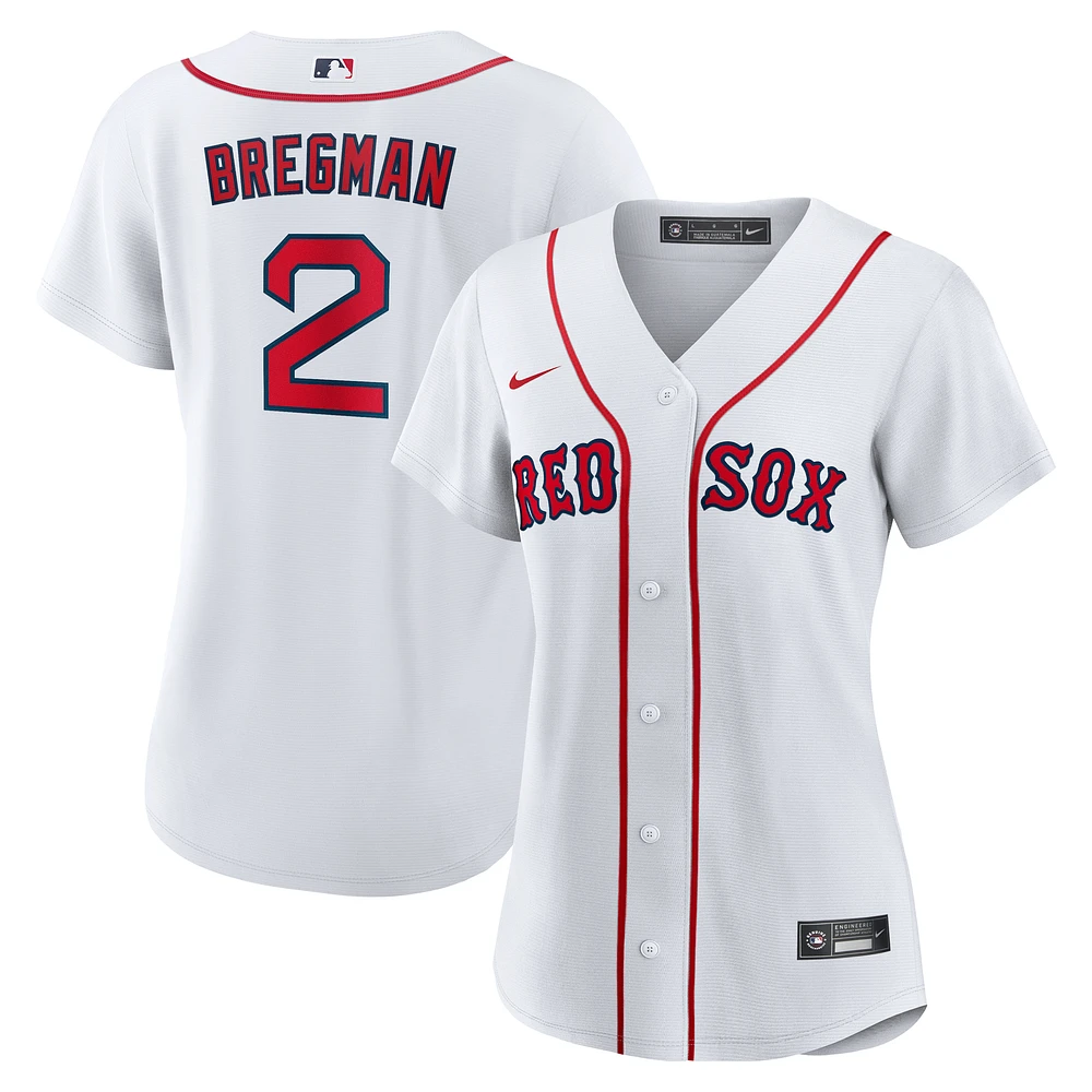 Women's Nike Alex Bregman White Boston Red Sox Home Replica Jersey