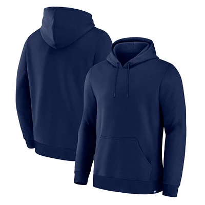 Men's Fanatics Corporate Navy Legacy Fleece Pullover Hoodie