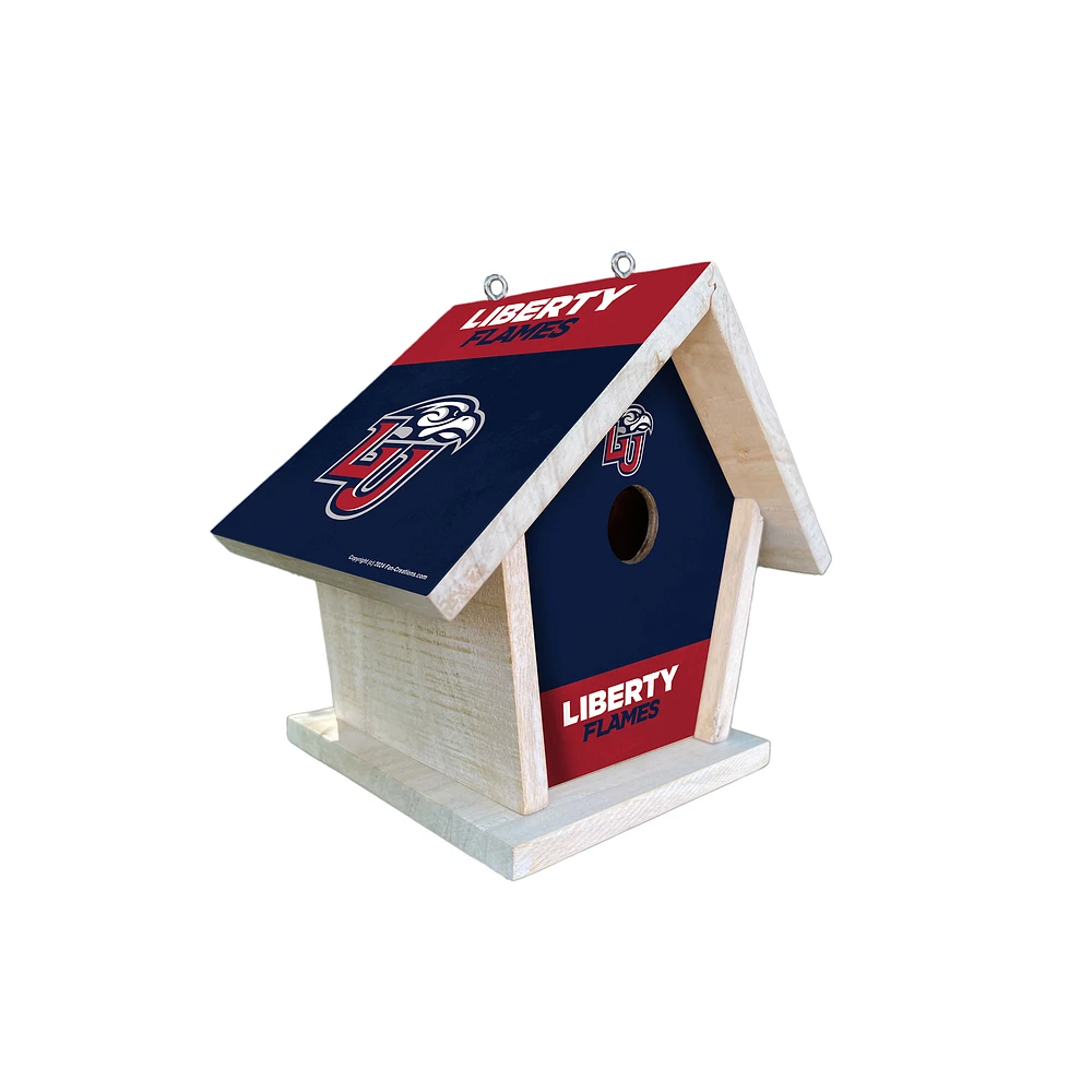 Liberty Flames Team Pride Bird House