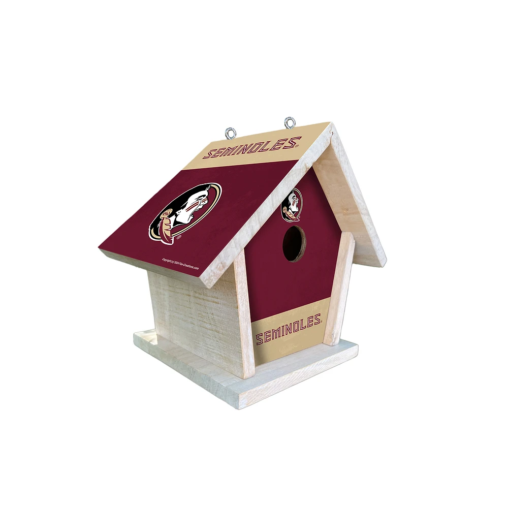 Florida State Seminoles Team Pride Bird House