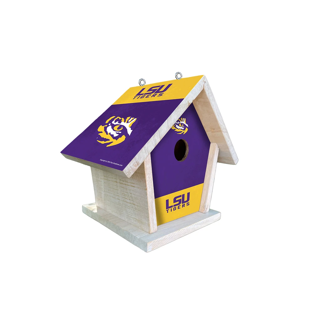 LSU Tigers Team Pride Bird House