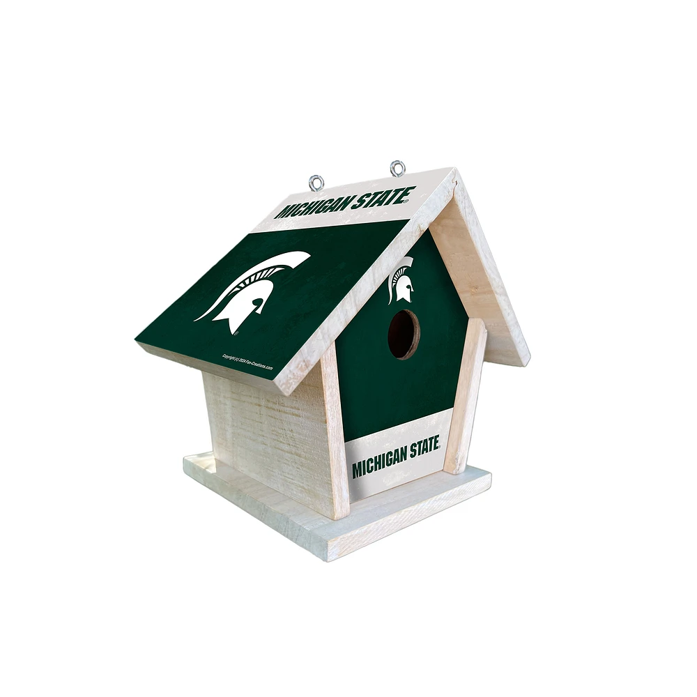 Michigan State Spartans Team Pride Bird House