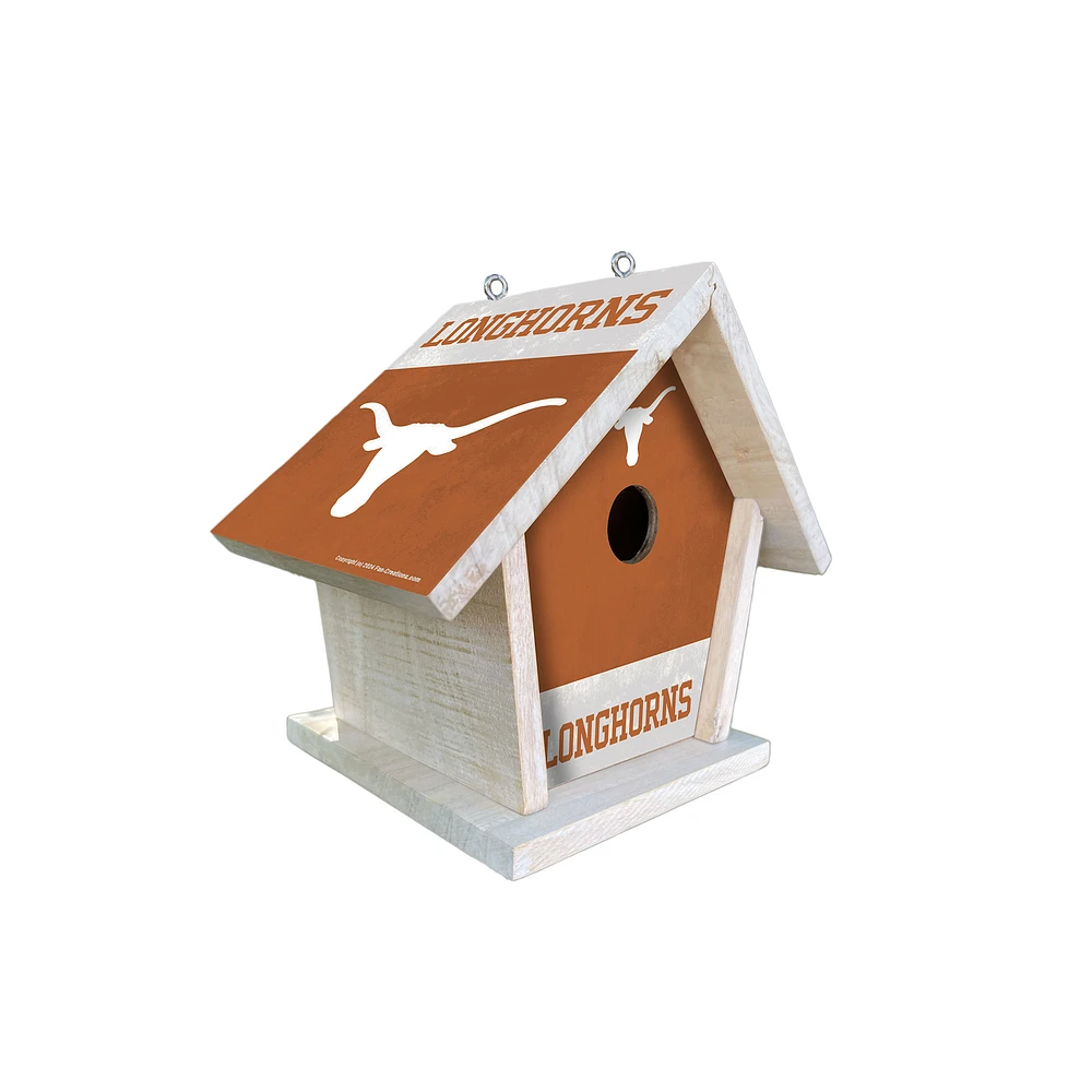 Texas Longhorns Team Pride Bird House