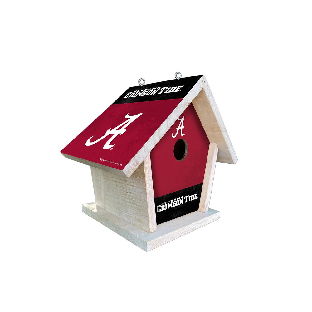 Alabama Crimson Tide Team Pride Bird House