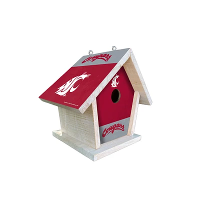Washington State Cougars Team Pride Bird House