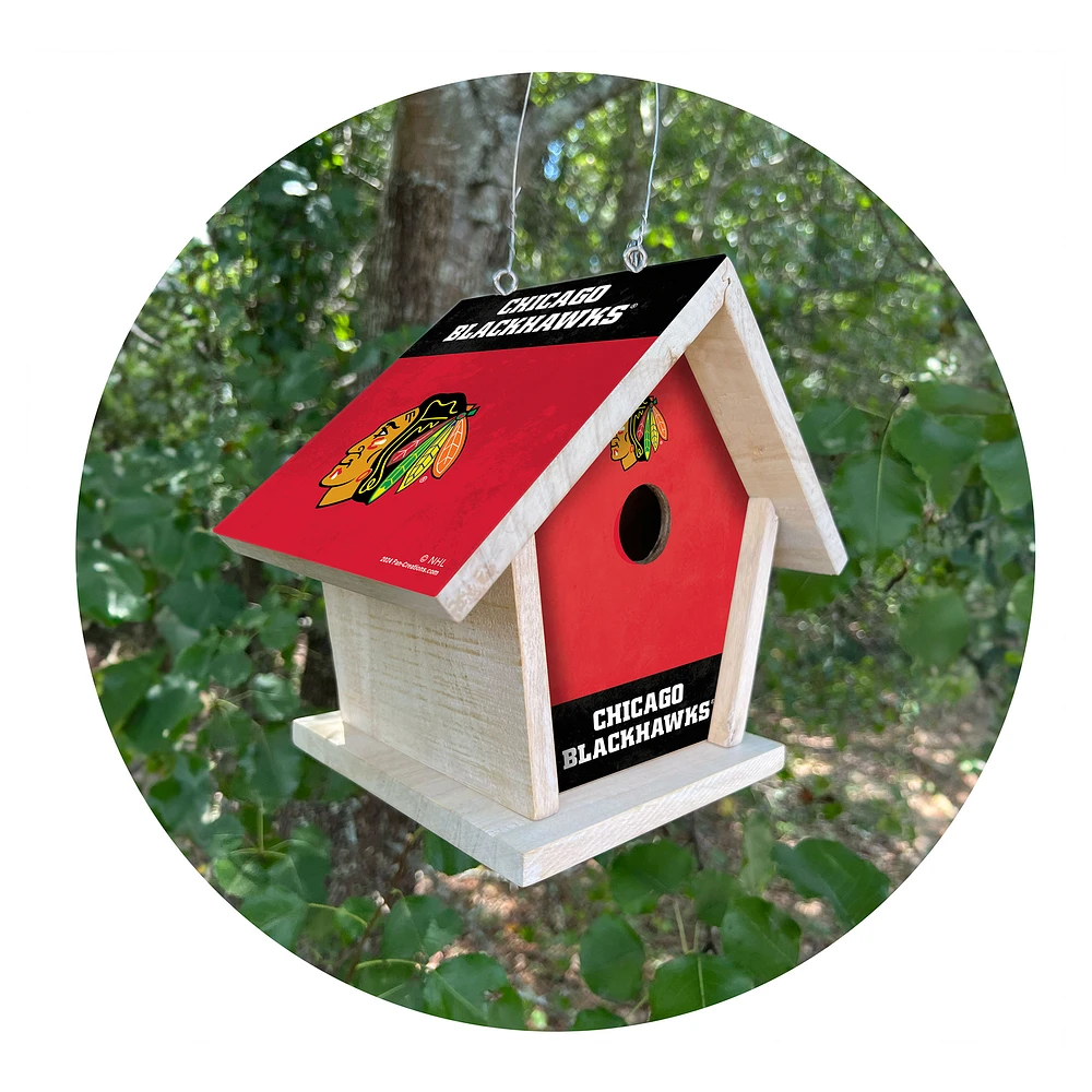 Chicago Blackhawks Team Pride Bird House