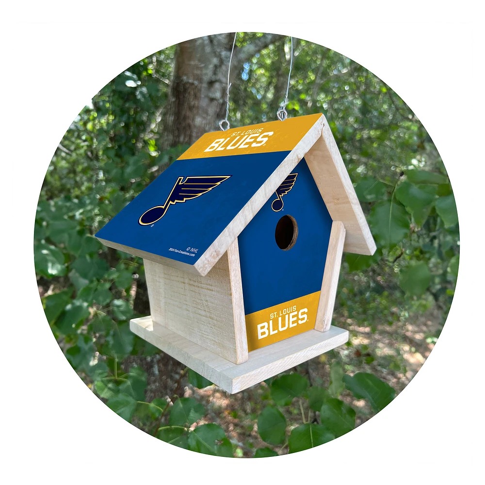 St. Louis Blues Team Pride Bird House