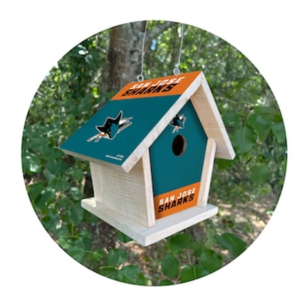 San Jose Sharks Team Pride Bird House