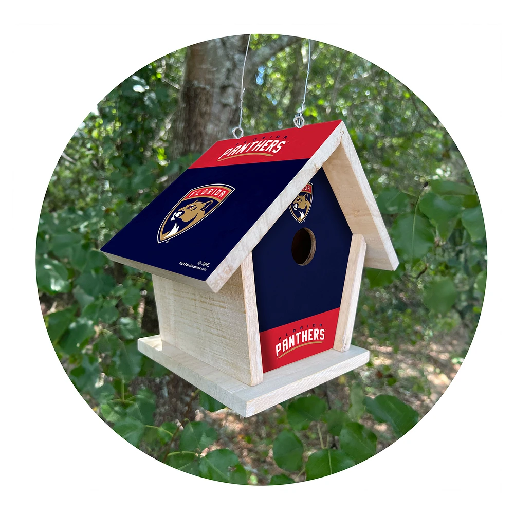 Florida Panthers Team Pride Bird House