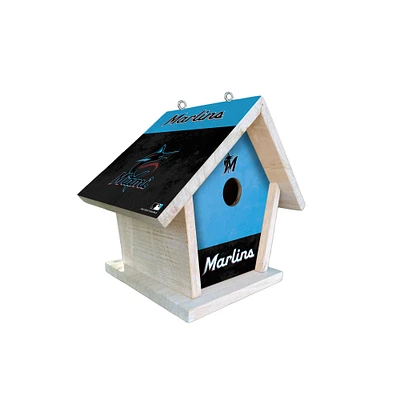 Miami Marlins Team Pride Bird House