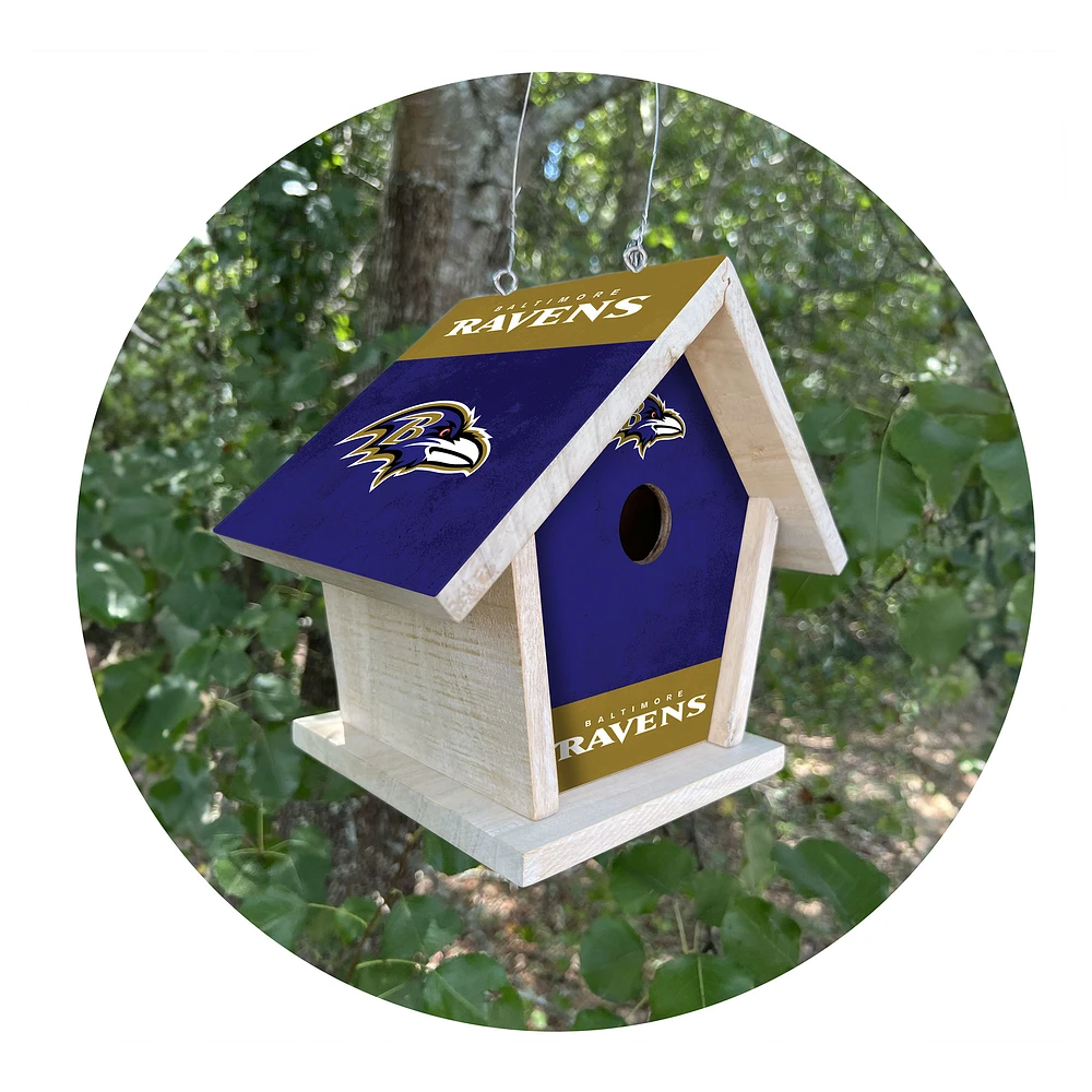 Baltimore Ravens Team Pride Bird House