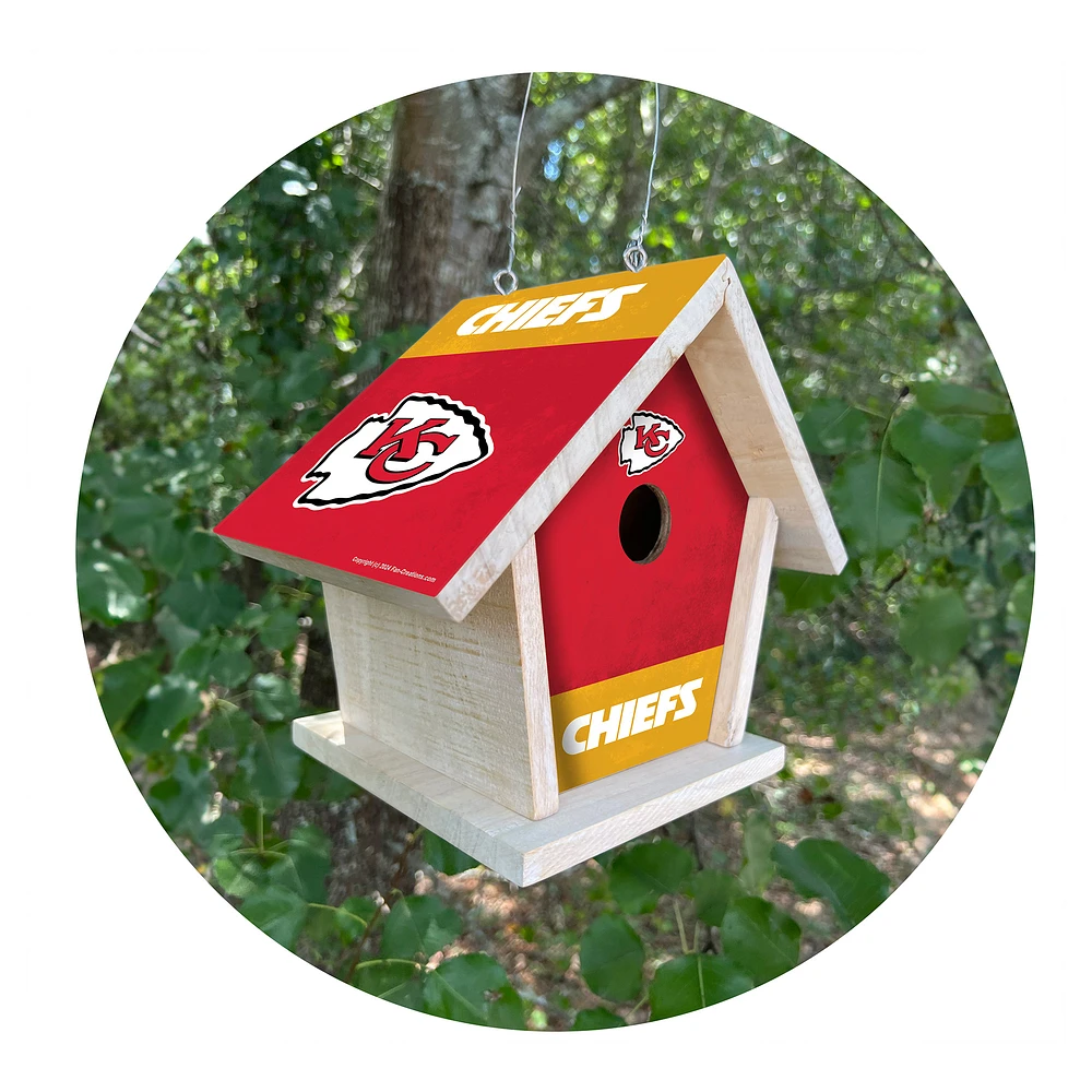 Kansas City Chiefs Team Pride Bird House