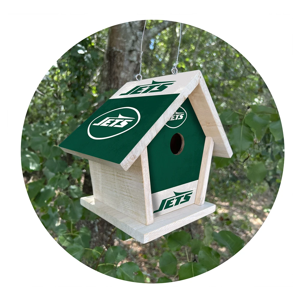 New York Jets Team Pride Bird House