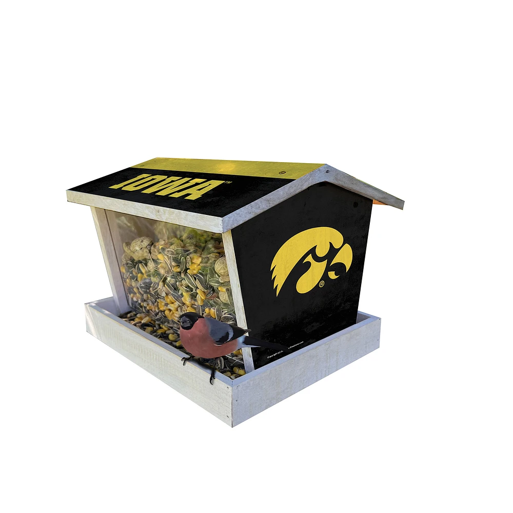 Iowa Hawkeyes Team Pride Bird Feeder
