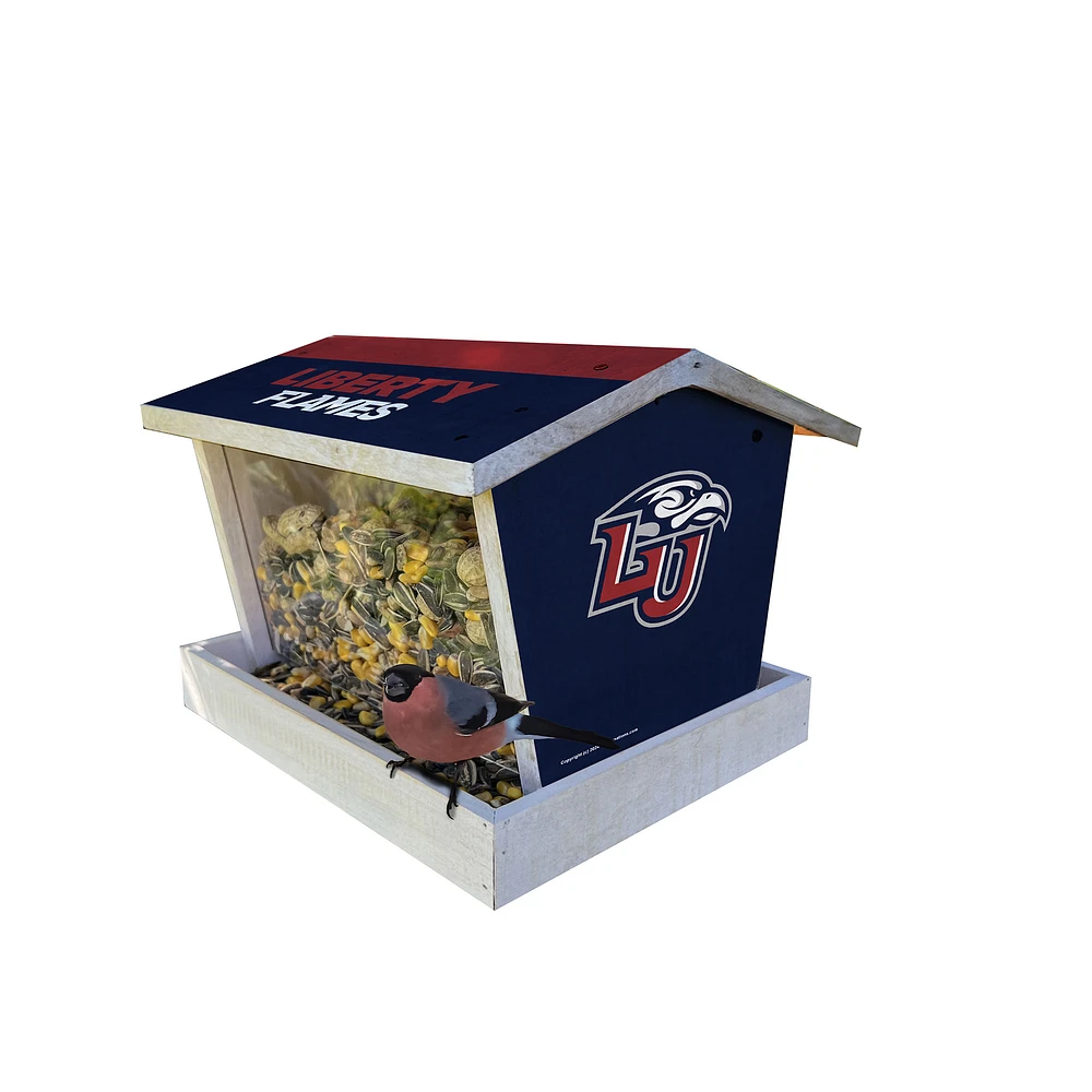 Liberty Flames Team Pride Bird Feeder
