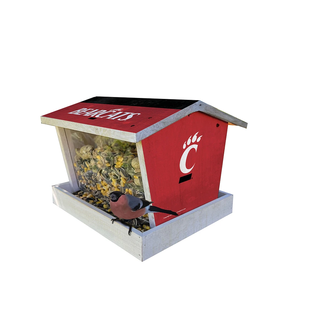 Cincinnati Bearcats Team Pride Bird Feeder