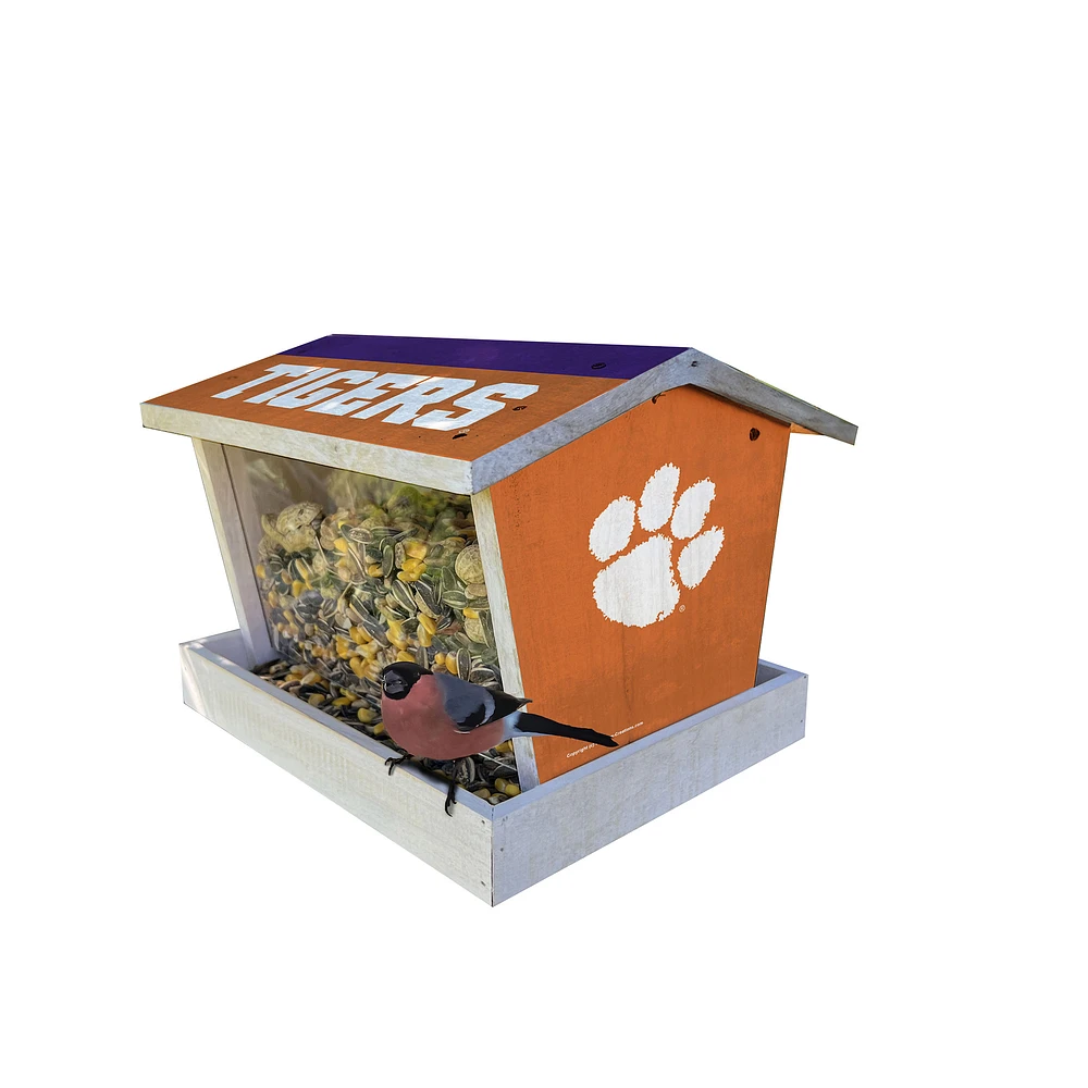 Clemson Tigers Team Pride Bird Feeder