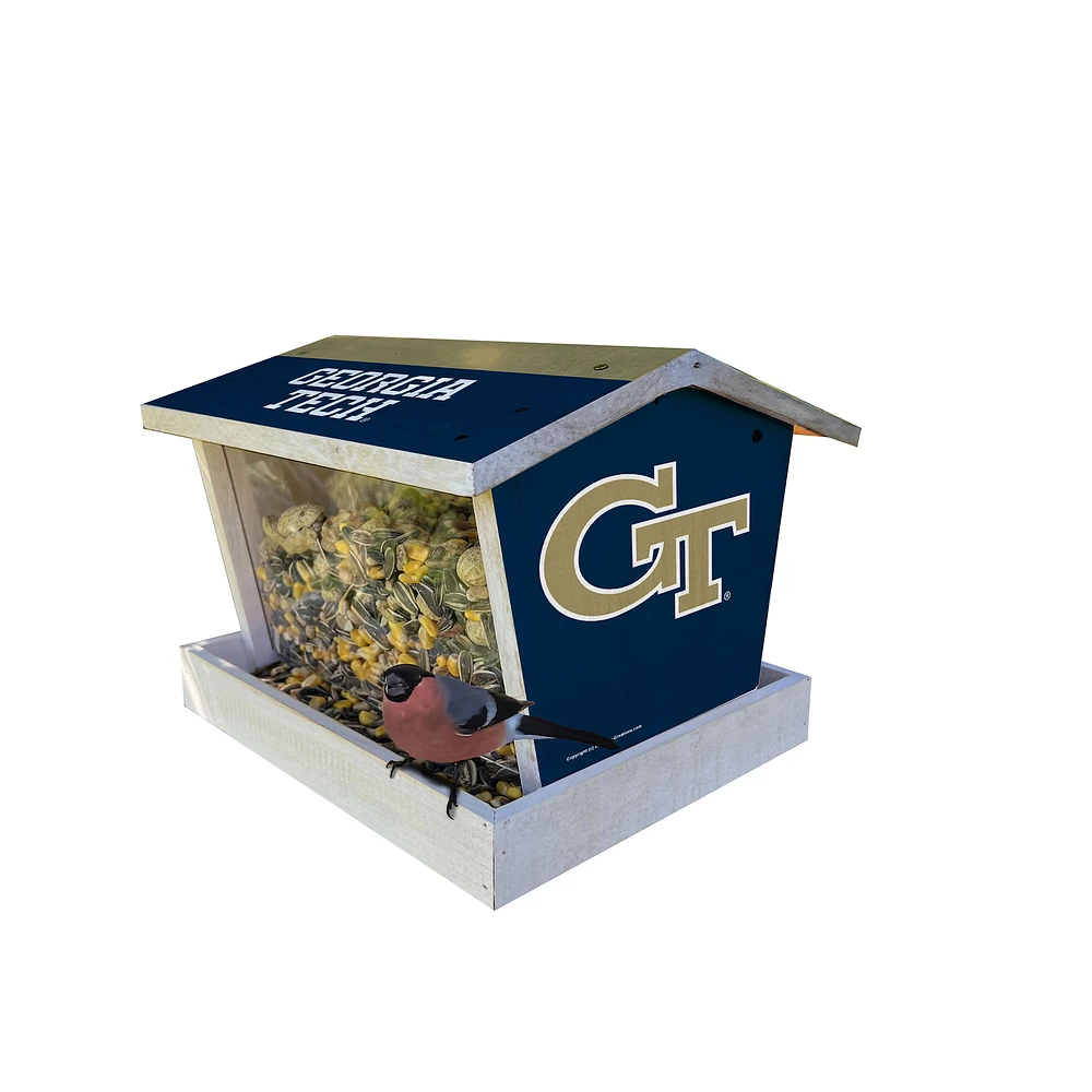 Georgia Tech Yellow Jackets Team Pride Bird Feeder
