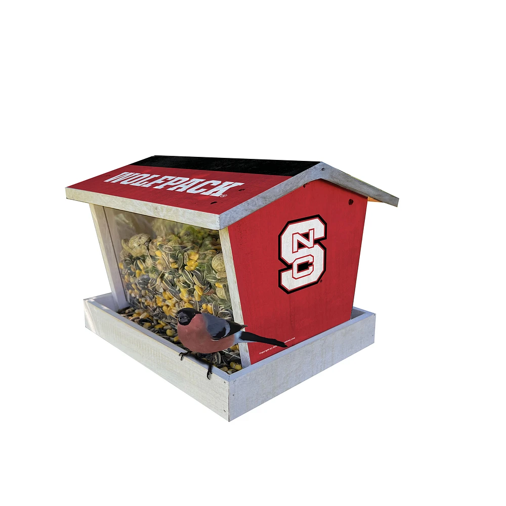 NC State Wolfpack Team Pride Bird Feeder