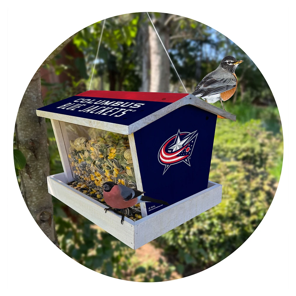 Columbus Blue Jackets Team Pride Bird Feeder