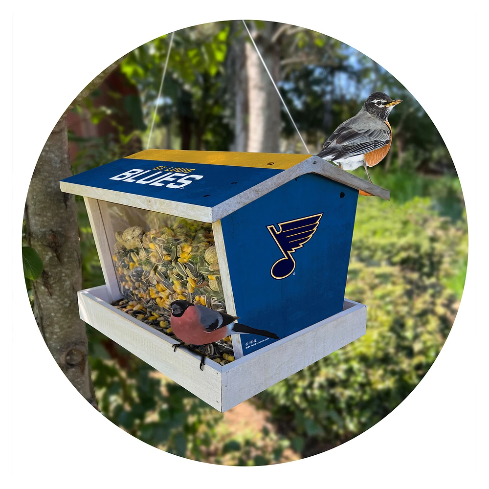 St. Louis Blues Team Pride Bird Feeder
