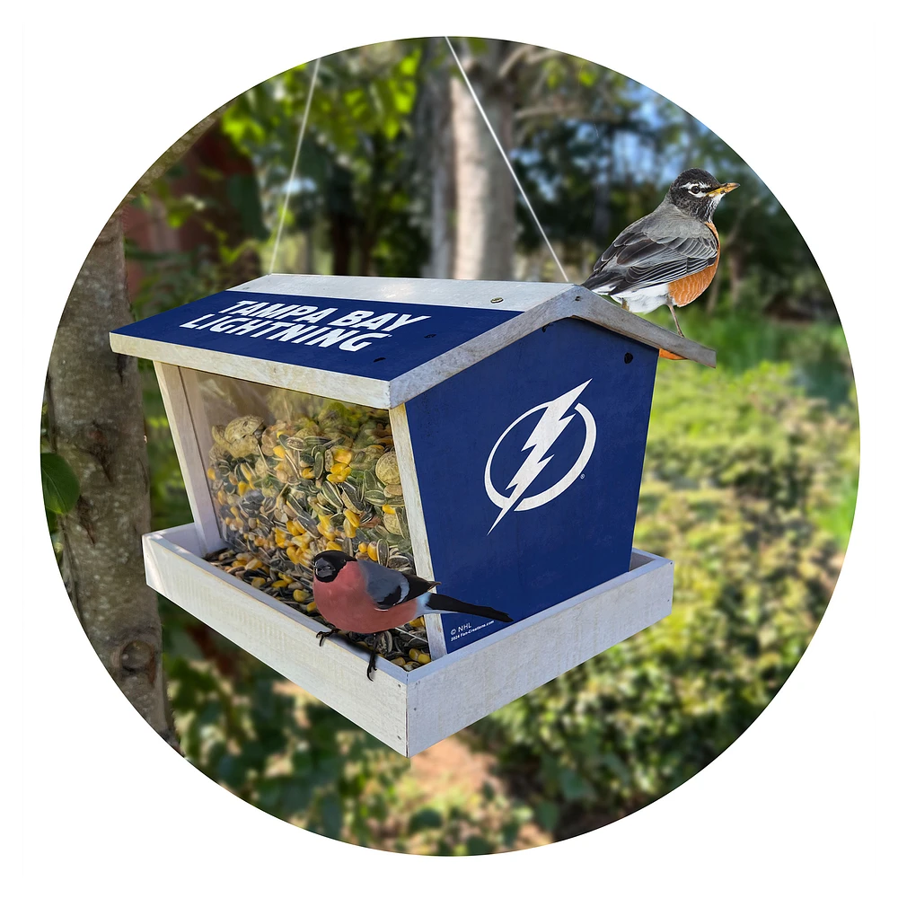 Tampa Bay Lightning Team Pride Bird Feeder