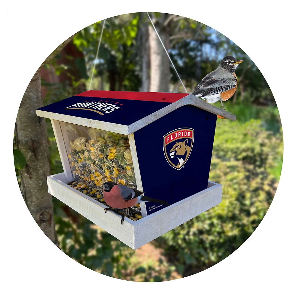 Florida Panthers Team Pride Bird Feeder
