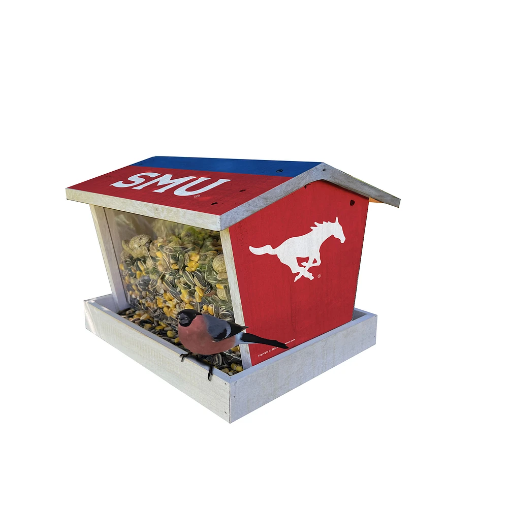 SMU Mustangs Team Pride Bird Feeder