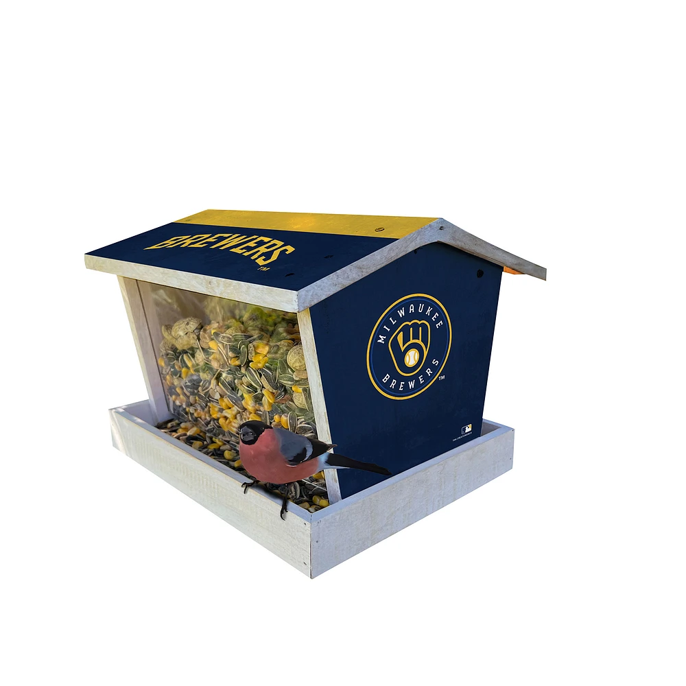 Milwaukee Brewers Team Pride Bird Feeder