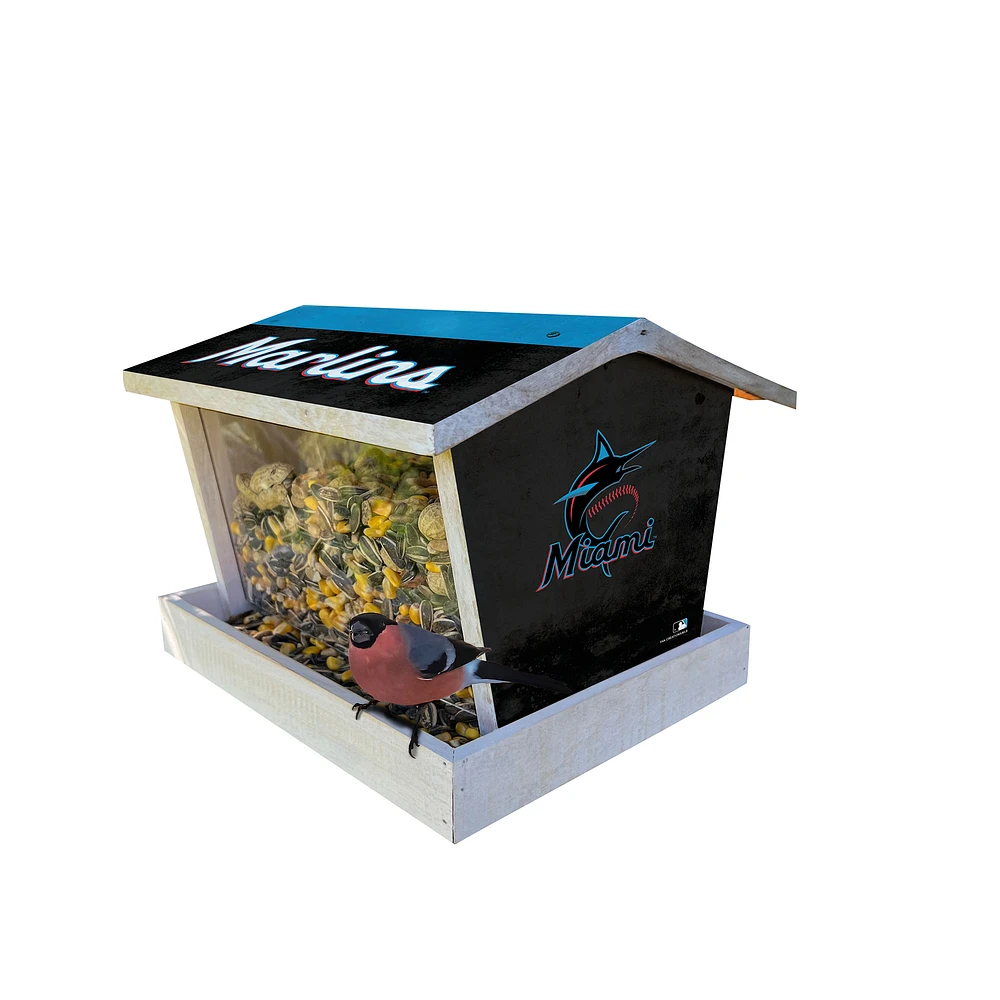 Miami Marlins Team Pride Bird Feeder