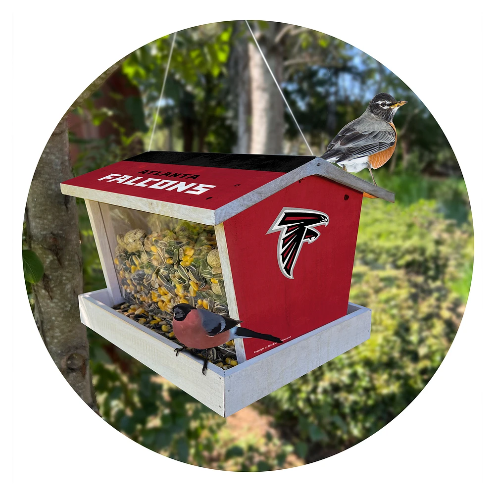 Atlanta Falcons Team Pride Bird Feeder