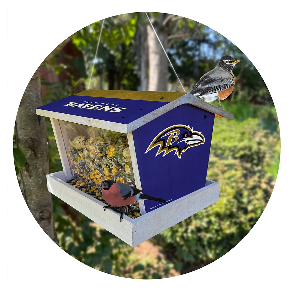 Baltimore Ravens Team Pride Bird Feeder