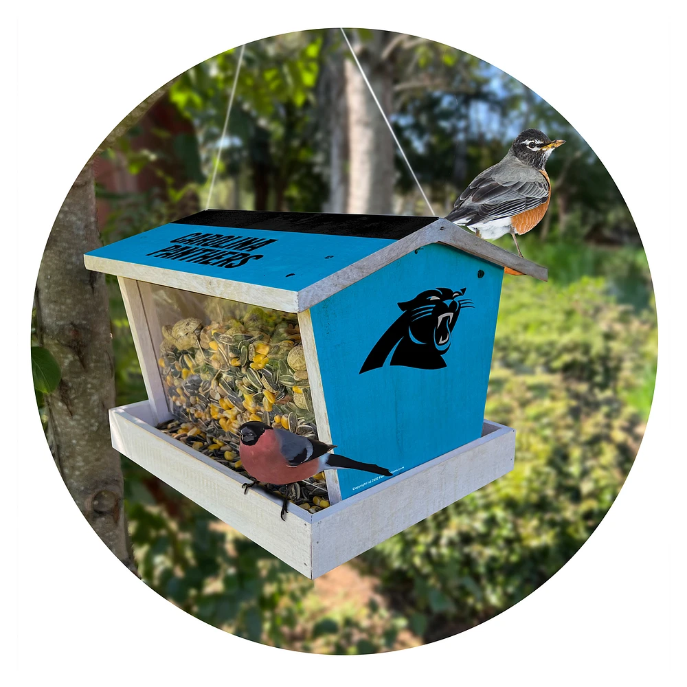 Carolina Panthers Team Pride Bird Feeder