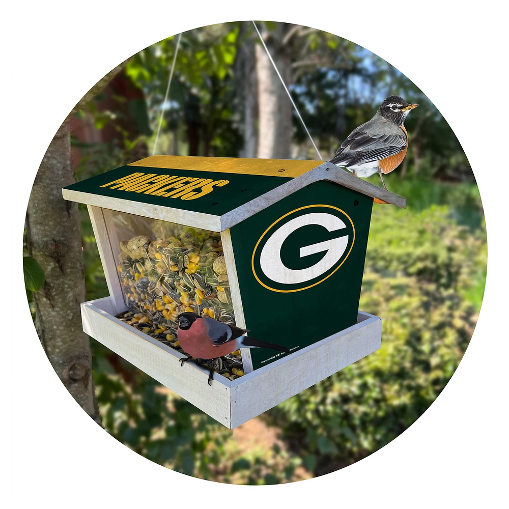 Green Bay Packers Team Pride Bird Feeder