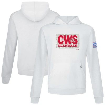 Men's Levelwear White Chicago Sox 2025 Spring Training Relay Pullover Hoodie