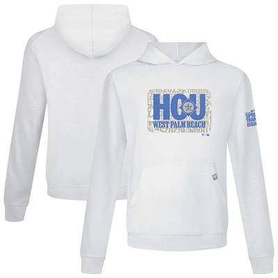Men's Levelwear White Houston Astros 2025 Spring Training Relay Pullover Hoodie