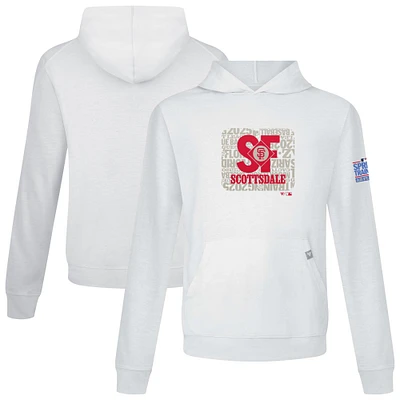 Men's Levelwear White San Francisco Giants 2025 Spring Training Relay Pullover Hoodie