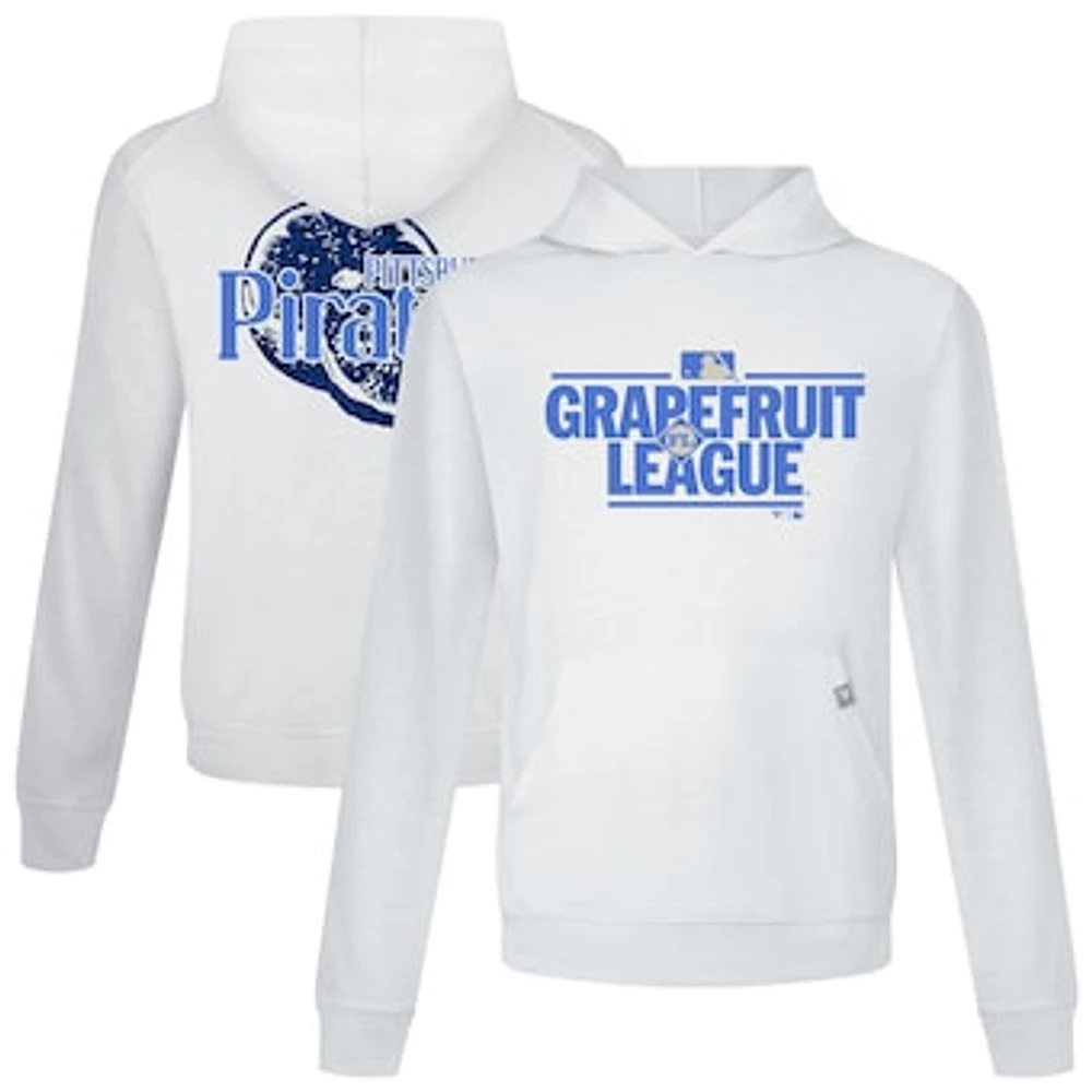 Men's Levelwear White Pittsburgh Pirates 2025 Spring Training Relay Pullover Hoodie