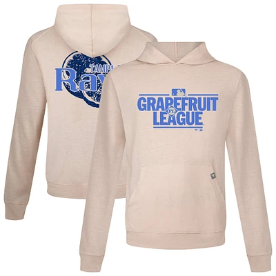 Men's Levelwear Khaki Tampa Bay Rays 2025 Spring Training Relay Pullover Hoodie