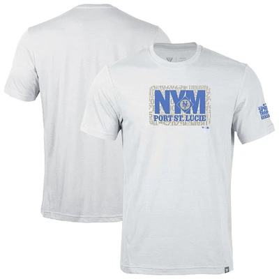 Men's Levelwear White New York Mets Thrive Spring Training T-Shirt